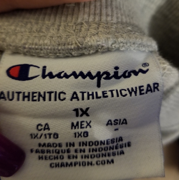 CLEARANCE** Authentic Champion Drawstring Cropped Sweatpants - Picture 5 of 7